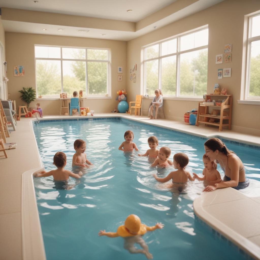 Частный детский сад с грудничковым плаванием и развивающими занятиями